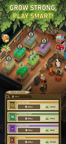Gentlemen: Business Strategy: cultivation rooms and the inventory interface